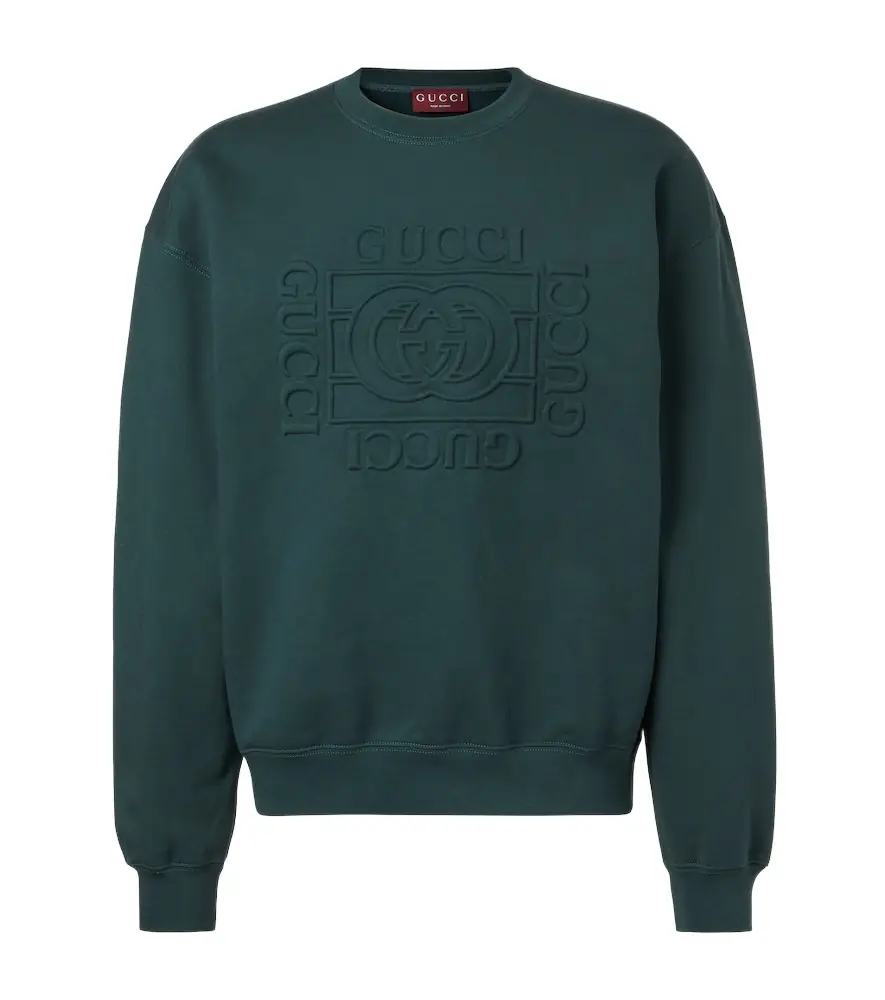 Gucci Interlocking G cotton jersey sweatshirt