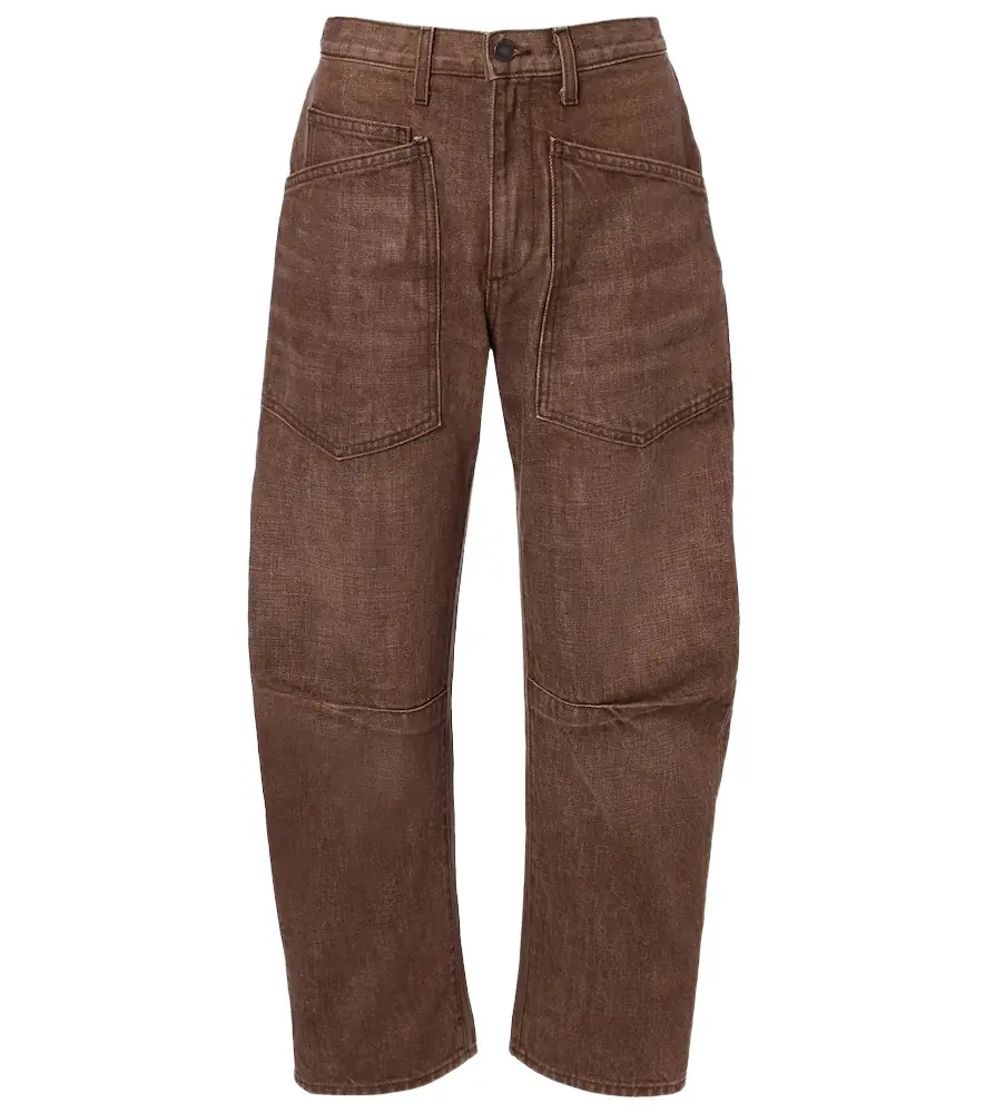 Nili Lotan Shon barrel-leg jeans