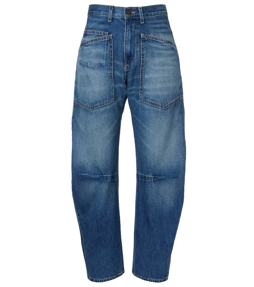 Nili Lotan Shon barrel-leg jeans