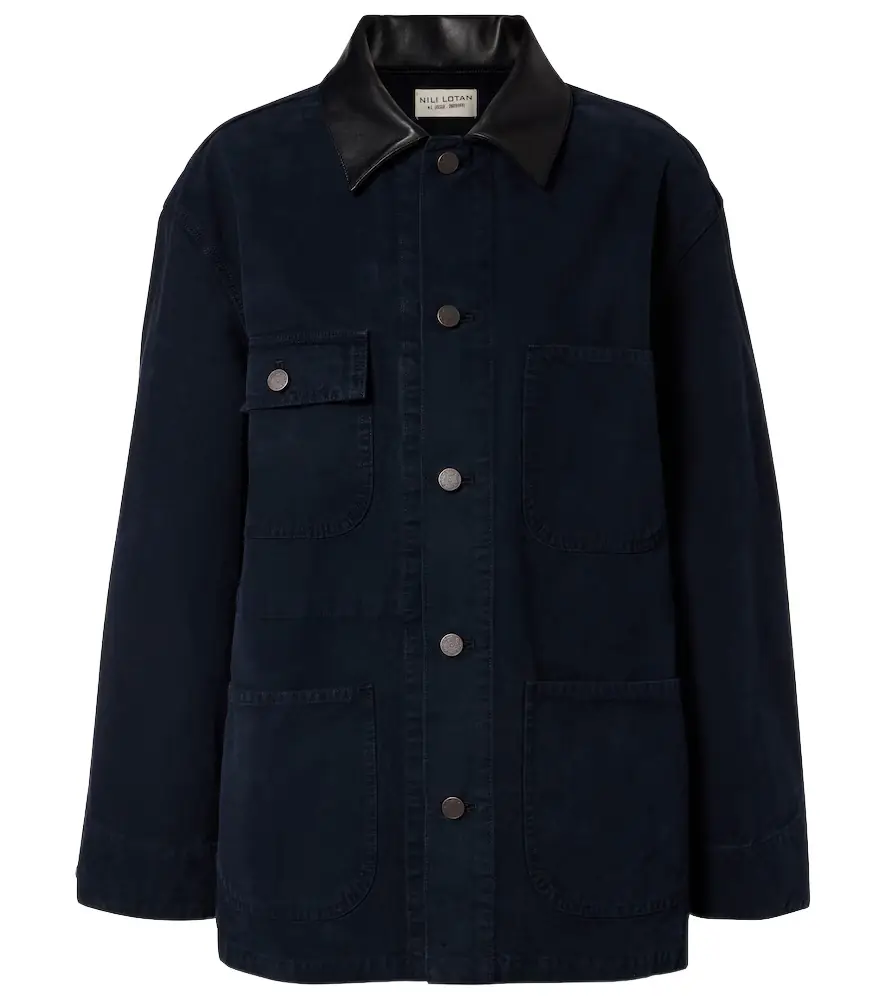 Nili Lotan Marquise cotton jacket