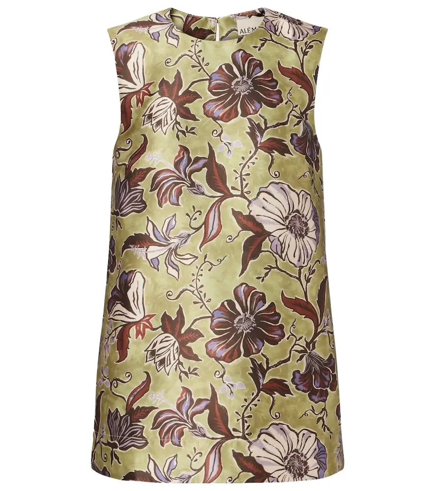 Alemais Alémais Citron floral top