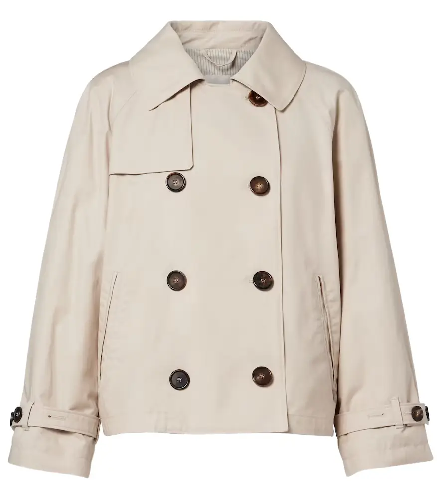 Max Mara The Cube Tesoro cotton-blend twill jacket