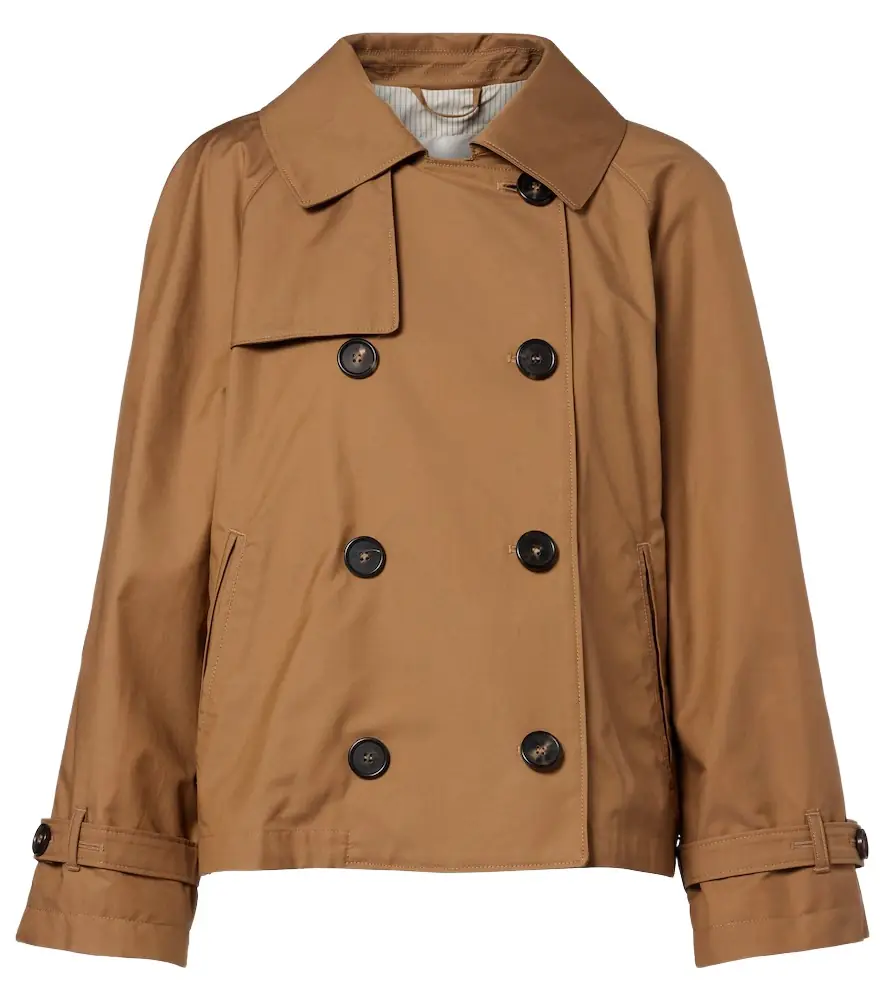 Max Mara The Cube Tesoro cotton-blend twill jacket
