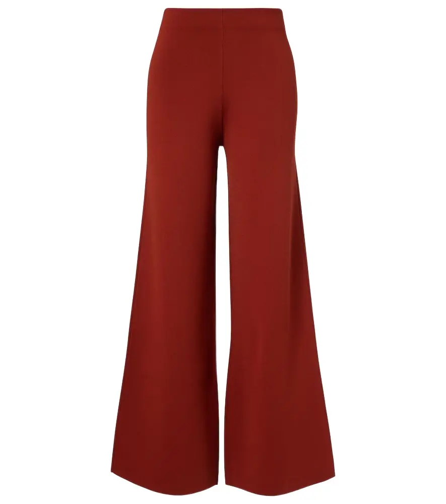 Max Mara Jersey wide-leg pants