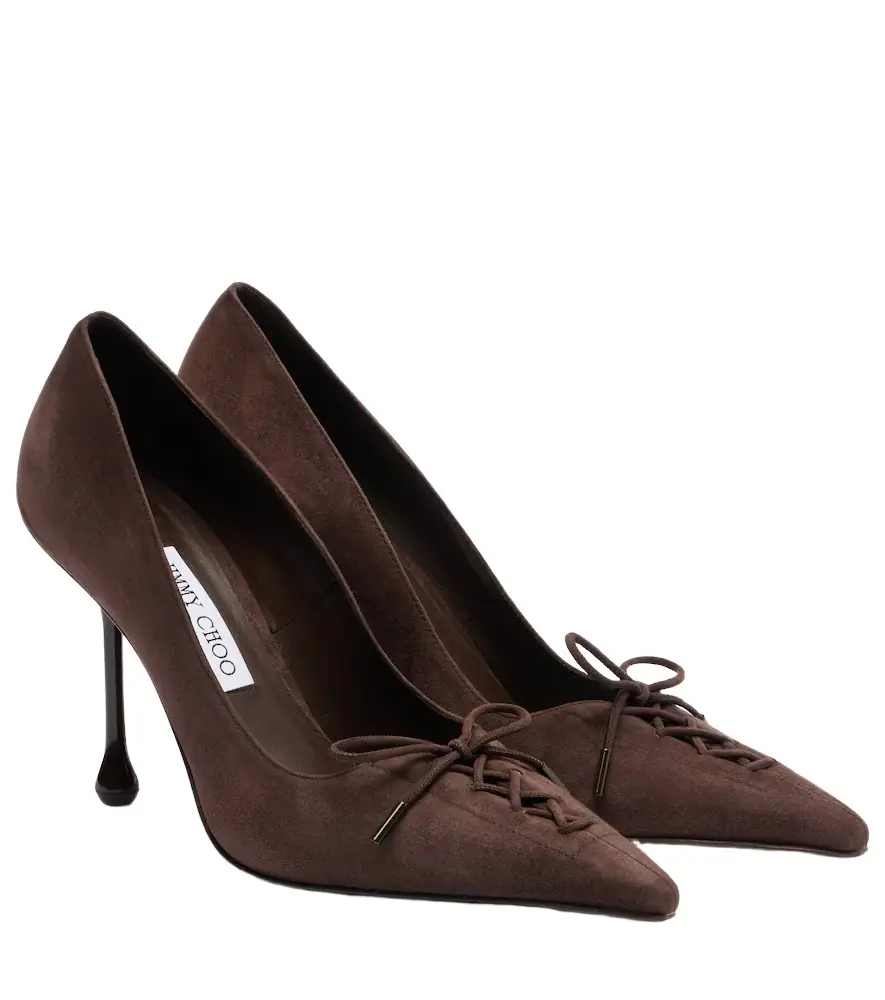 Jimmy Choo Scarlett 95 suede pumps