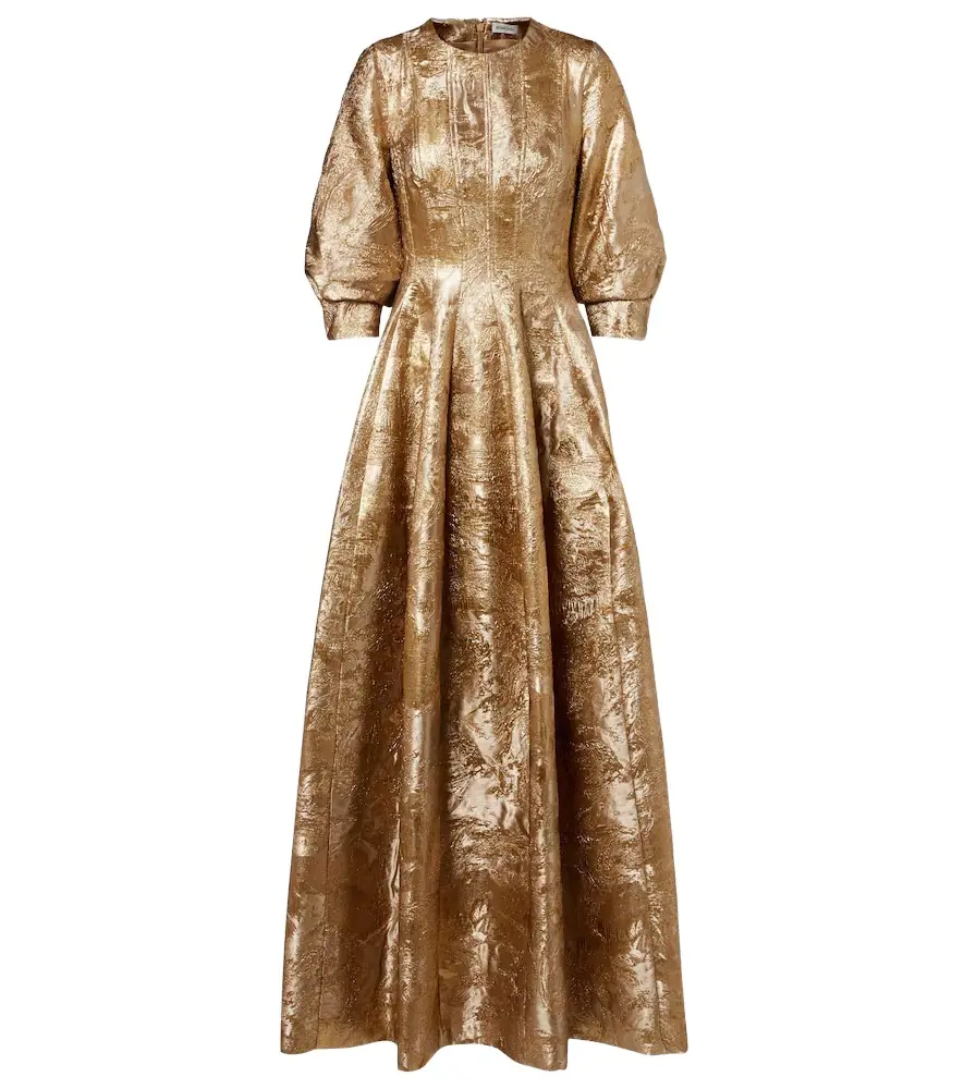 Simkhai Claravelle jacquard gown