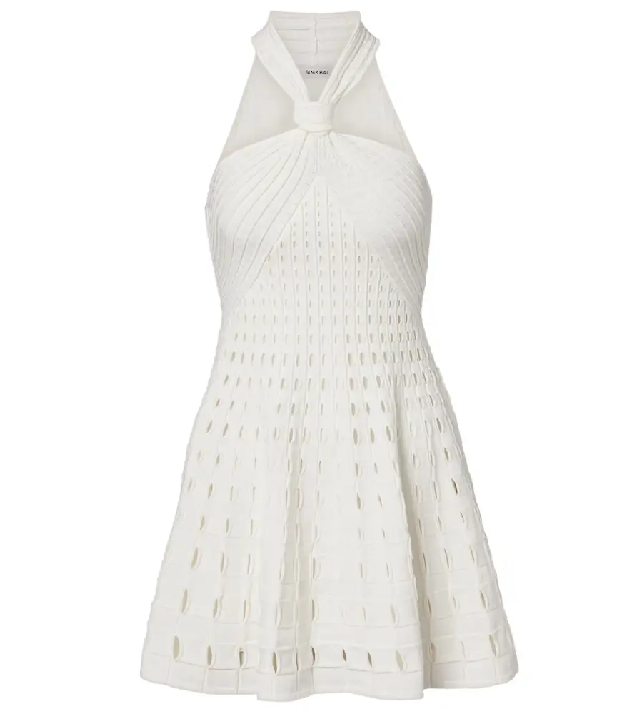 Simkhai Jenna halterneck minidress