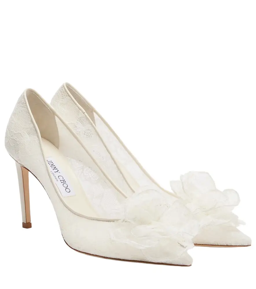 Jimmy Choo Mimmi lace pumps