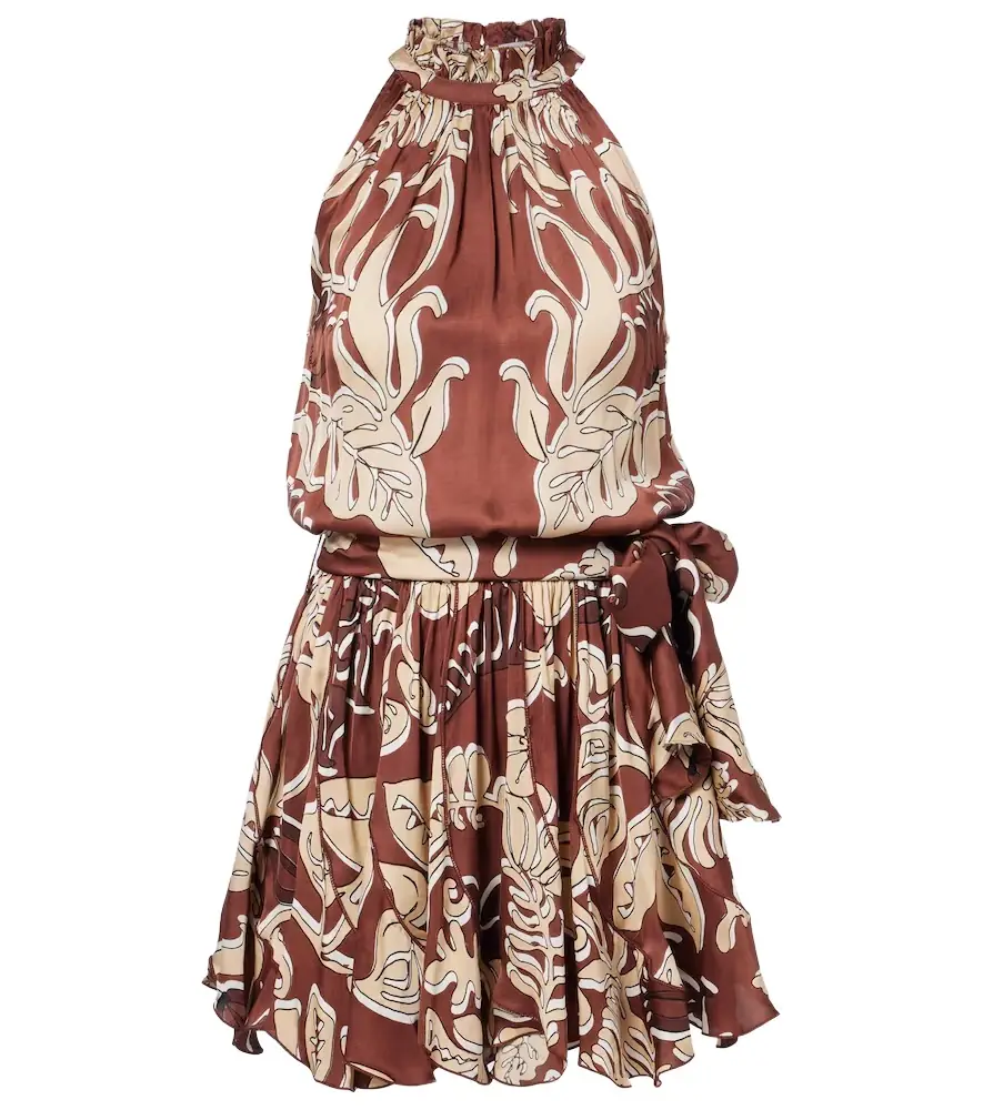 Poupette St Barth Bianca printed minidress