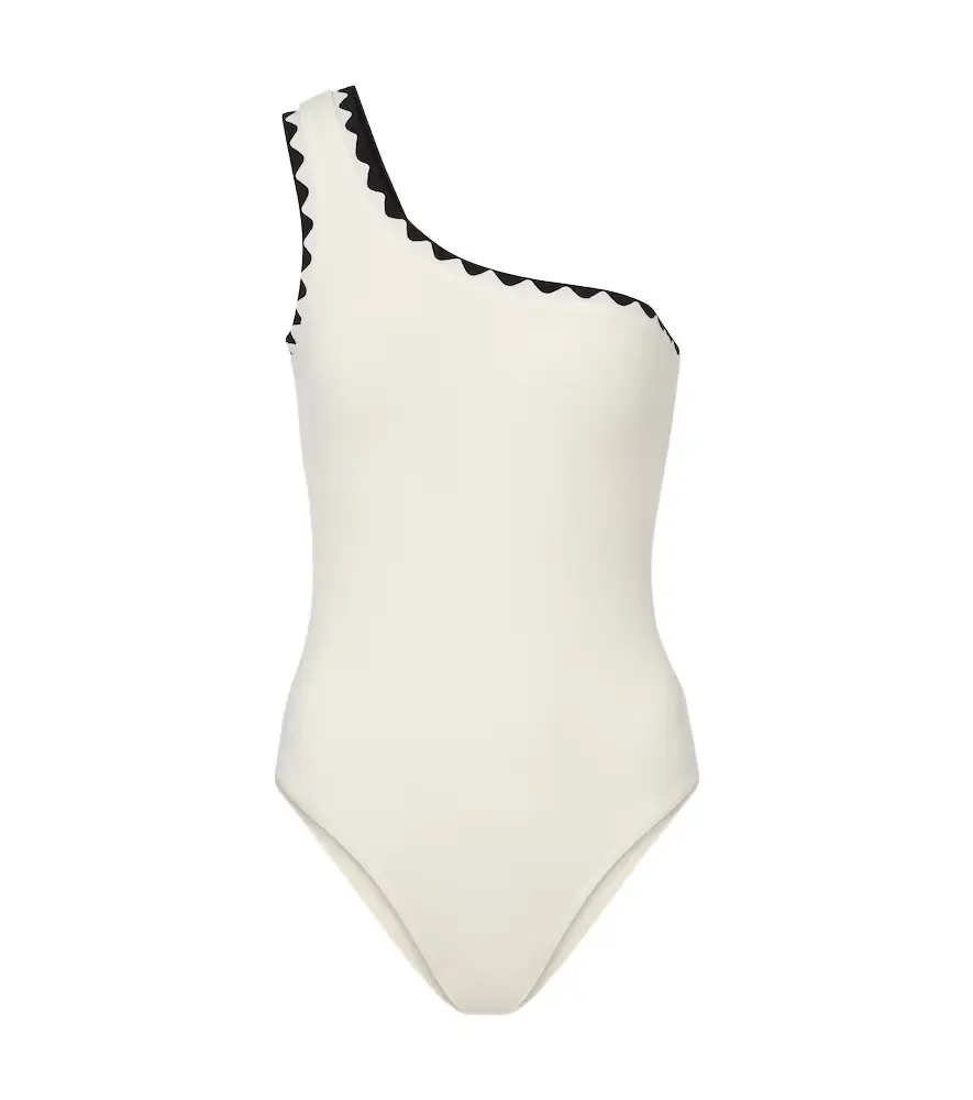 Karla Colletto Lia one-shoulder swimsuit