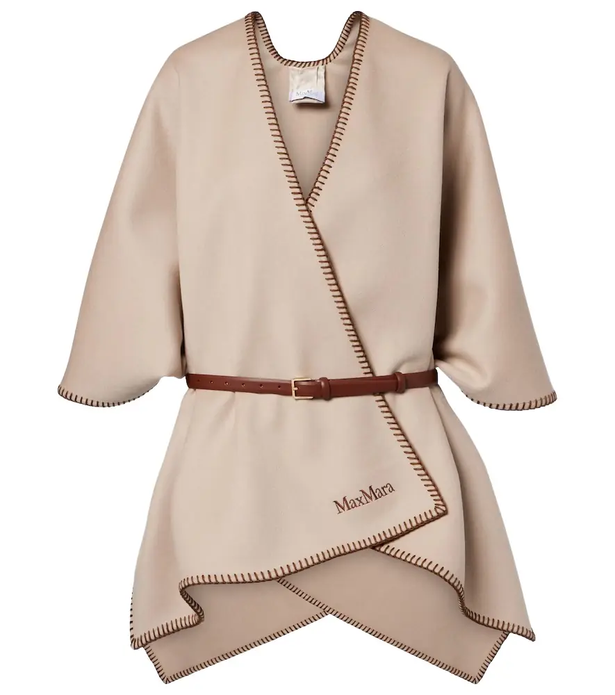 Max Mara Virgin wool cape