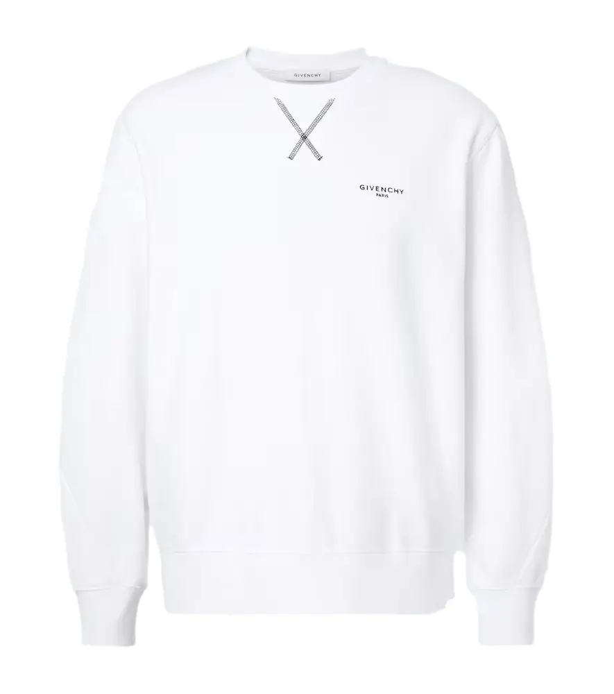 Givenchy Logo cotton jersey sweatshirt