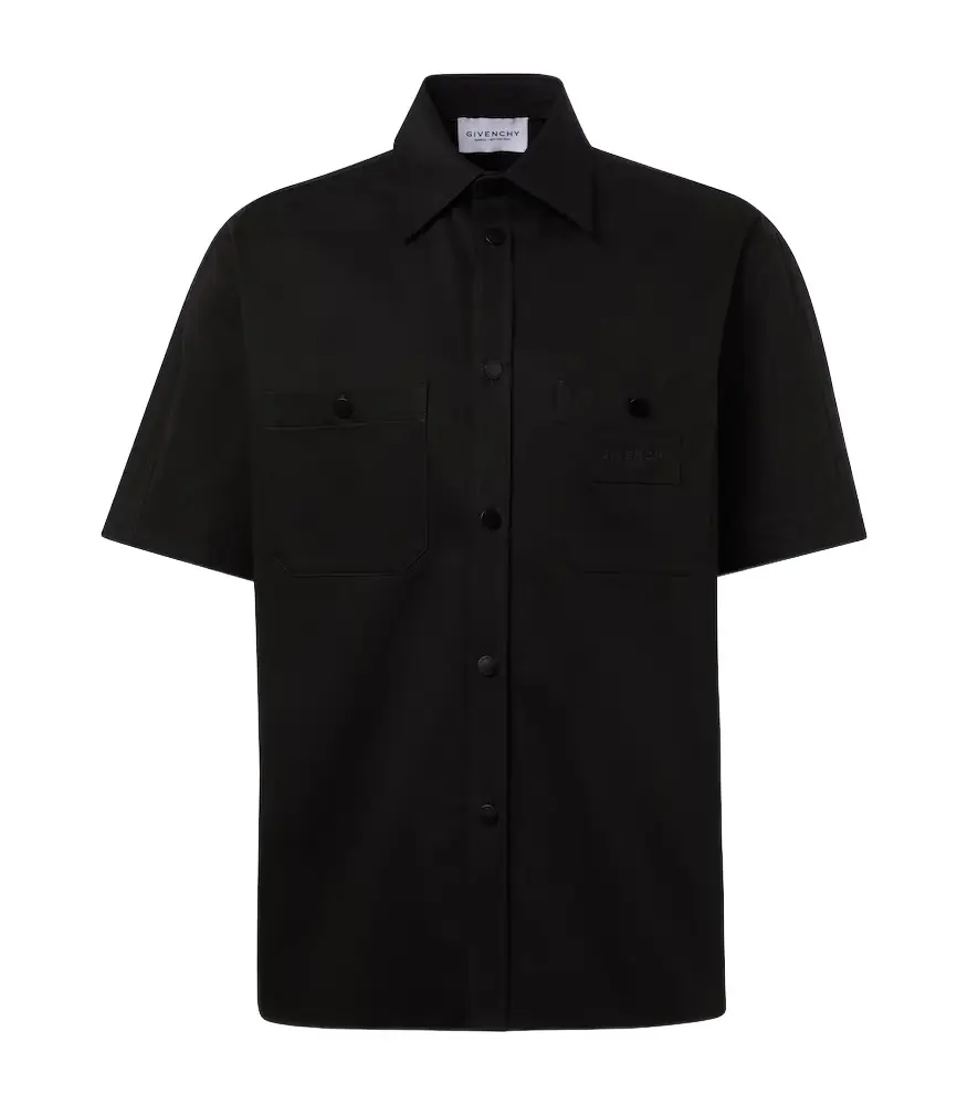 Givenchy Cotton twill bowling shirt