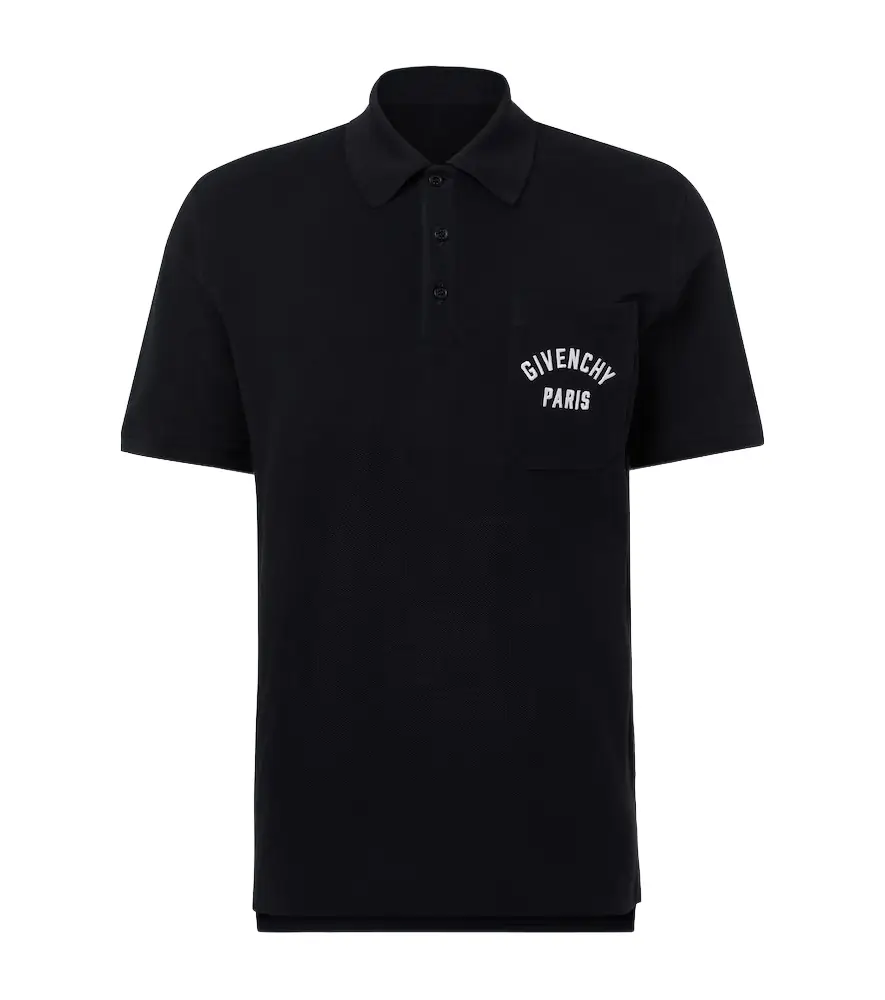 Givenchy Paris cotton piqué polo shirt
