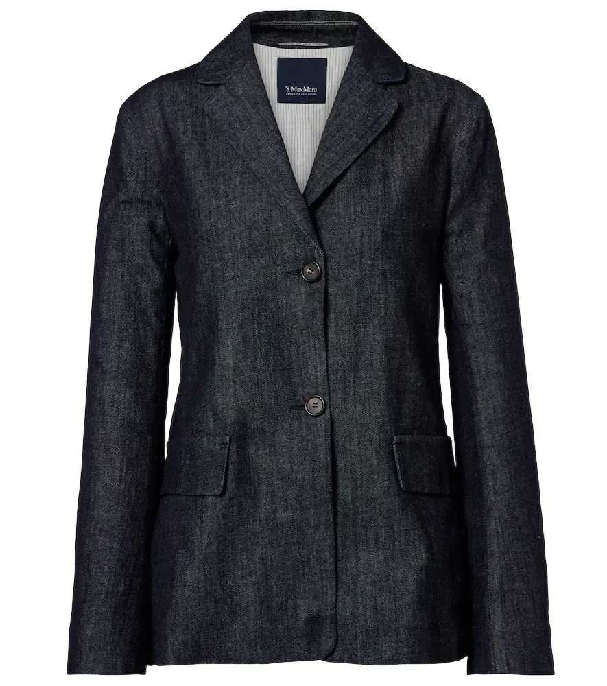 'S Max Mara Leone denim blazer