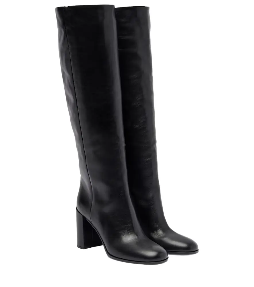 Prada Leather knee-high boots
