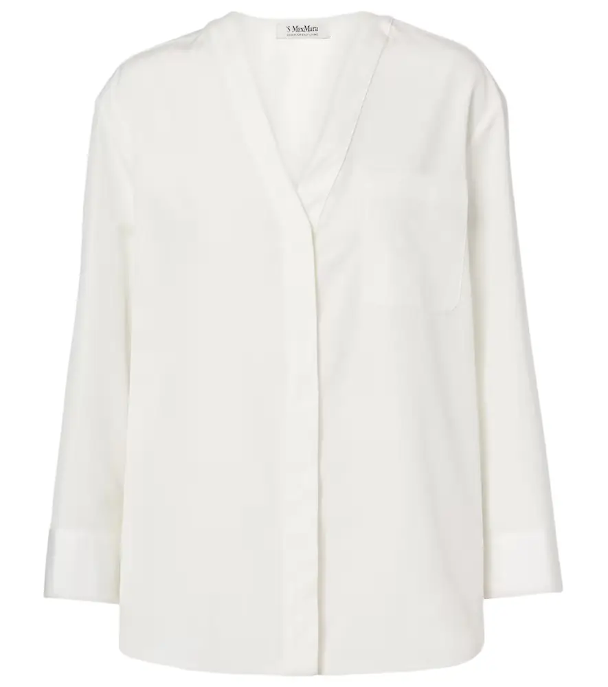 'S Max Mara Chicca cotton poplin shirt