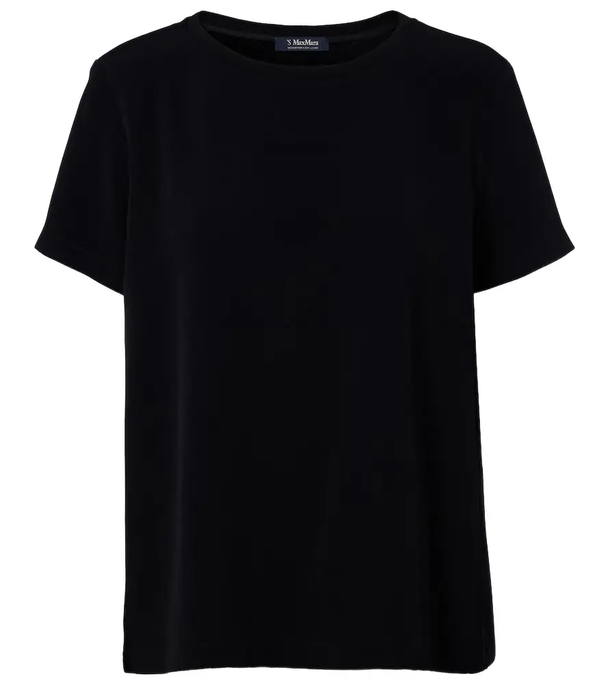 'S Max Mara Rebecca satin T-shirt
