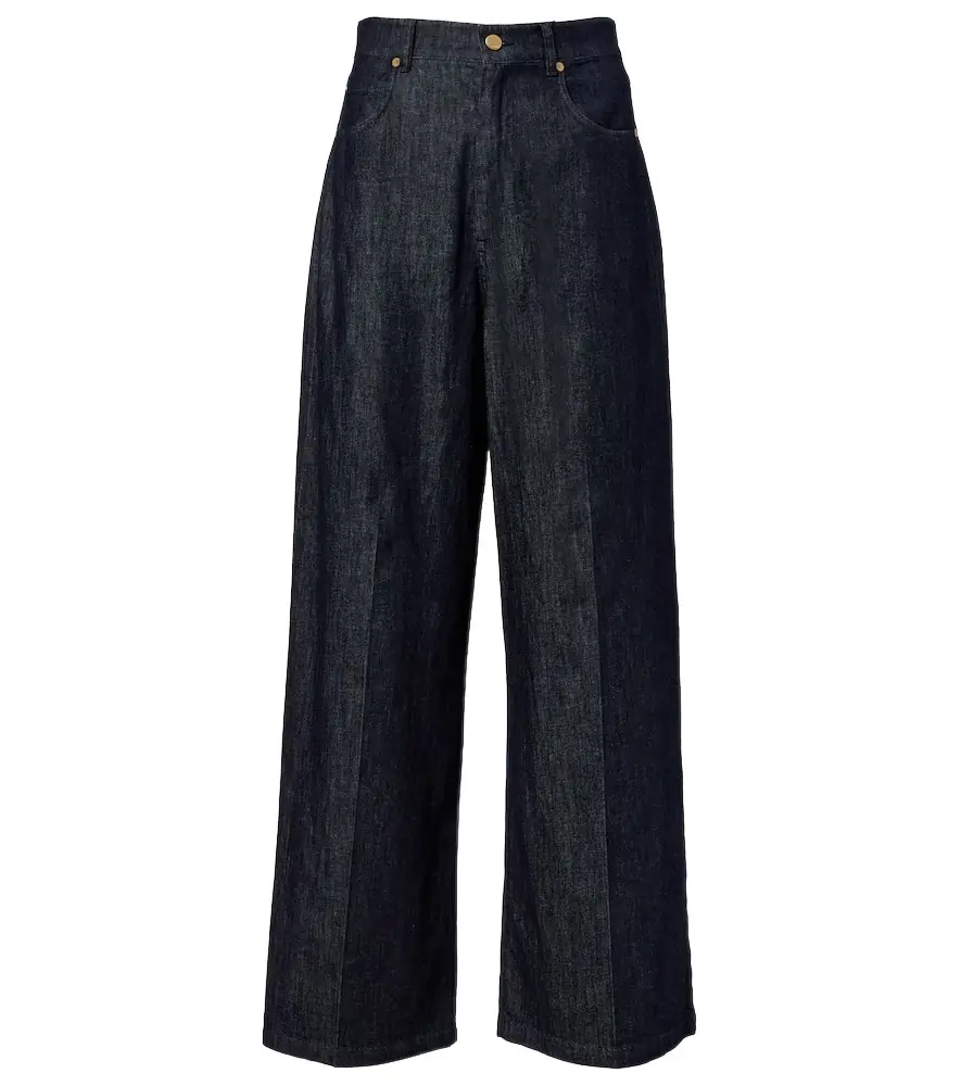 'S Max Mara Lavinia high-rise wide-leg jeans