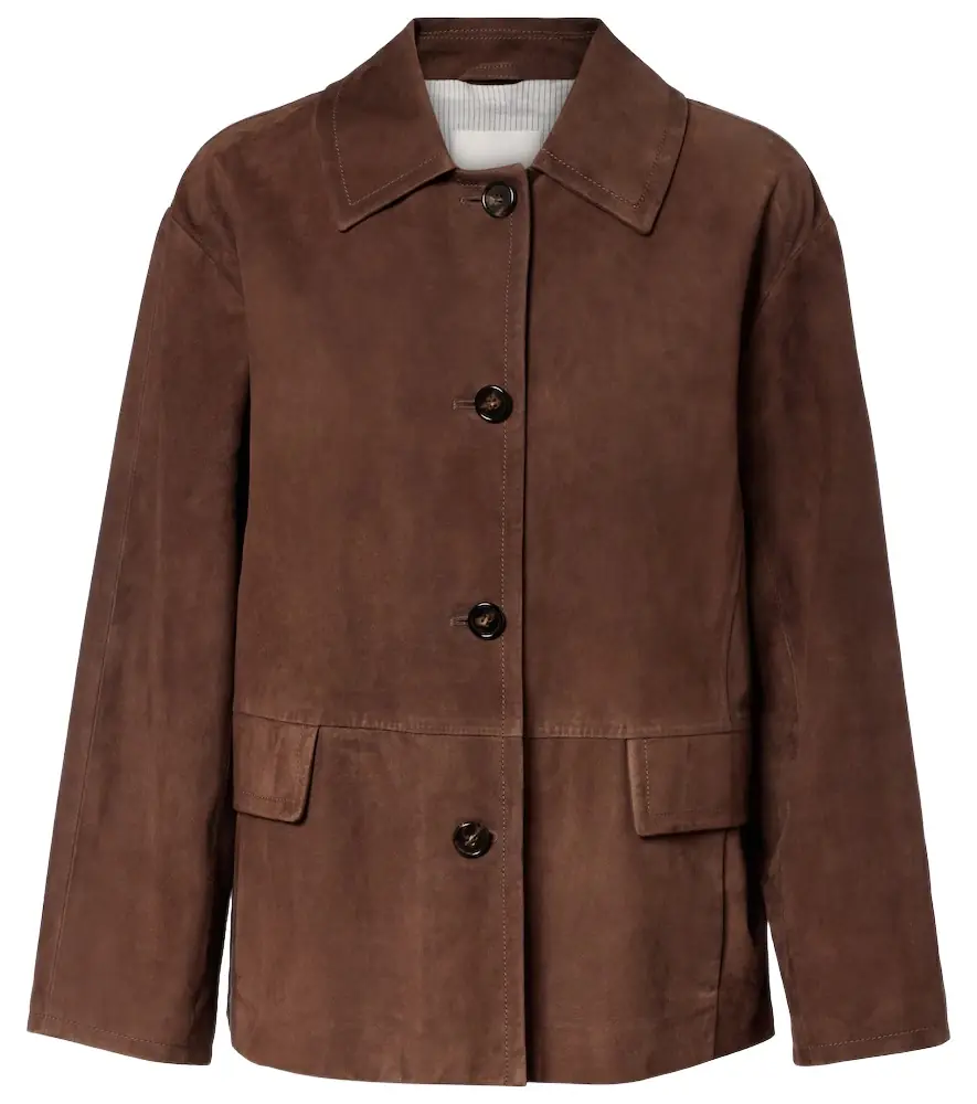 'S Max Mara Charme suede jacket