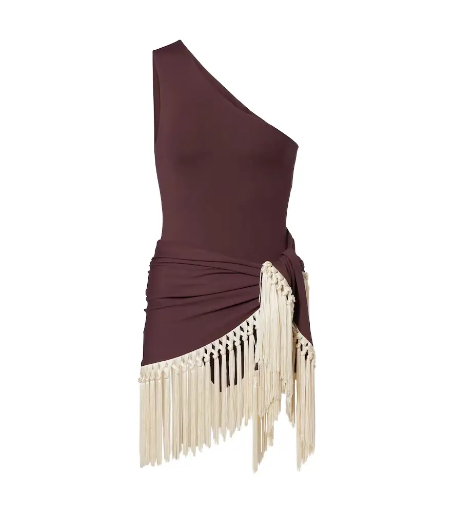 Taller Marmo Yacare swimsuit and beach cover-up set