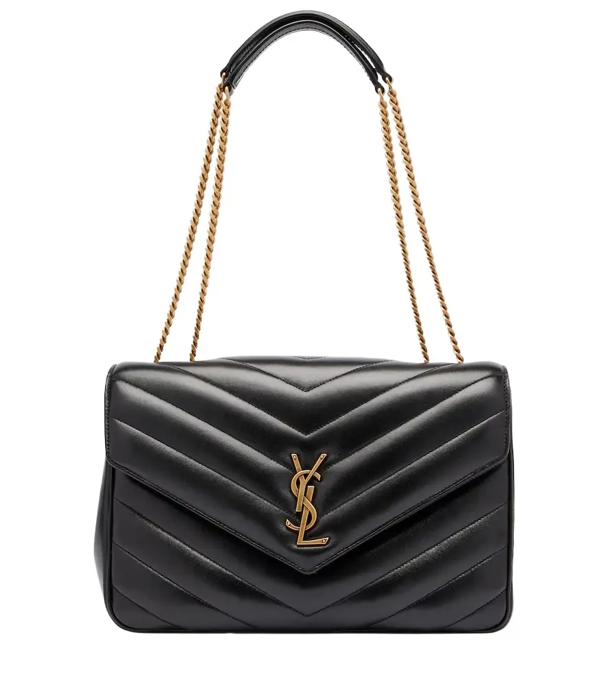 Saint Laurent Loulou Large leather shoulder bag