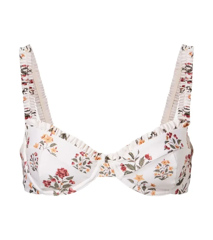 Agua by Agua Bendita Floral bikini top