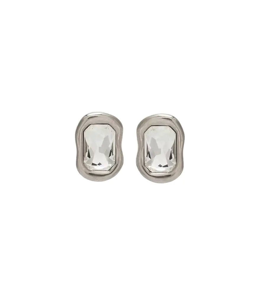 Givenchy Sculptural Crystal embellished earrings