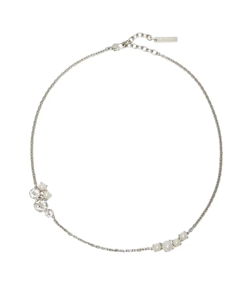 Givenchy Crystal Pearl necklace