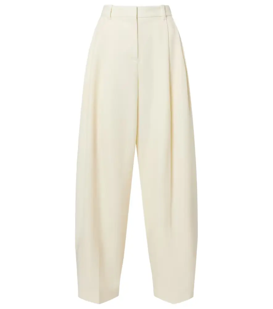 Jacquemus Man's virgin wool wide-leg pants