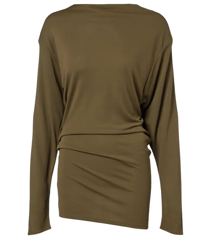 Jacquemus Mistral jersey minidress