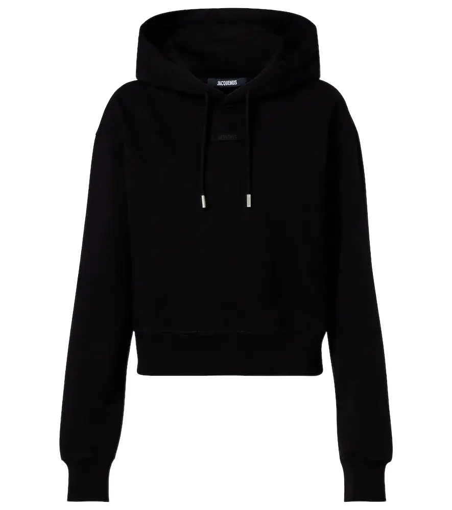 Jacquemus Logo cotton jersey hoodie