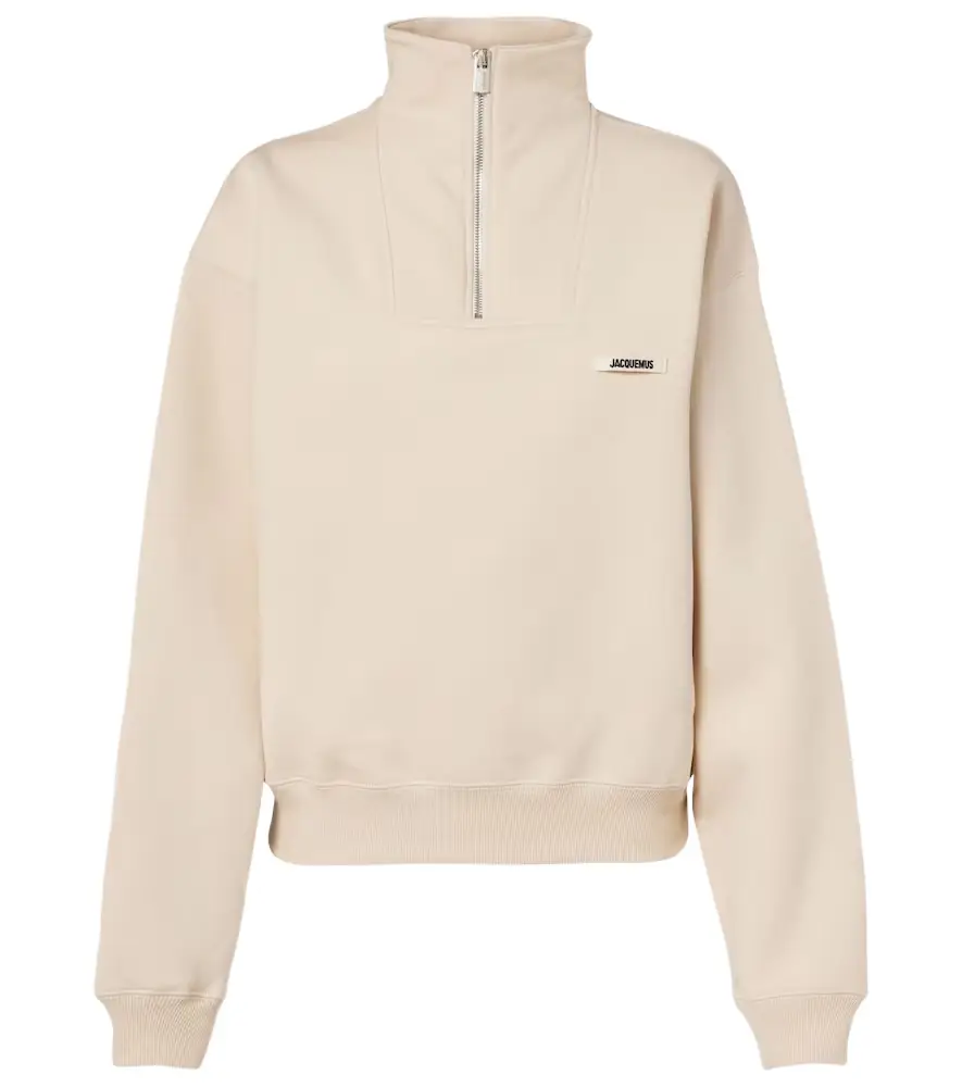 Jacquemus Logo cotton jersey sweatshirt