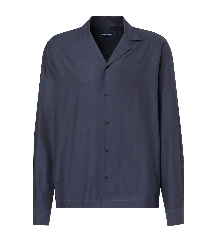 Frescobol Carioca Safra cotton flannel shirt