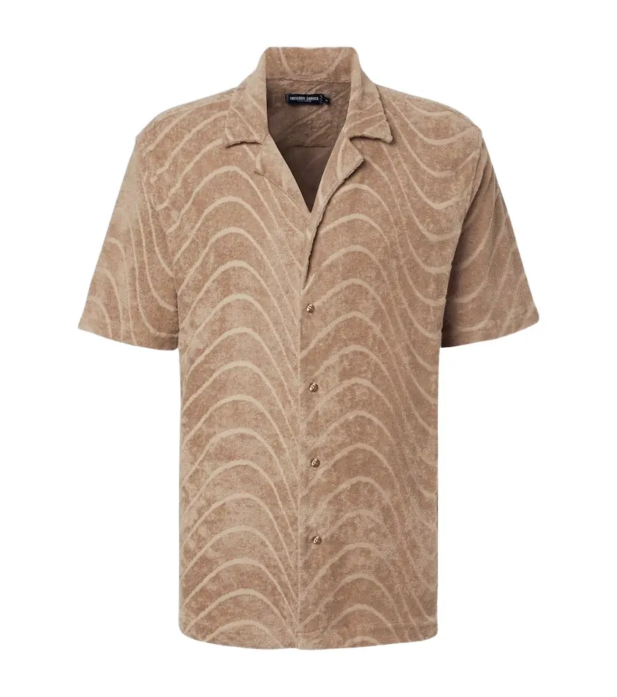 Frescobol Carioca Cotton-blend bowling shirt