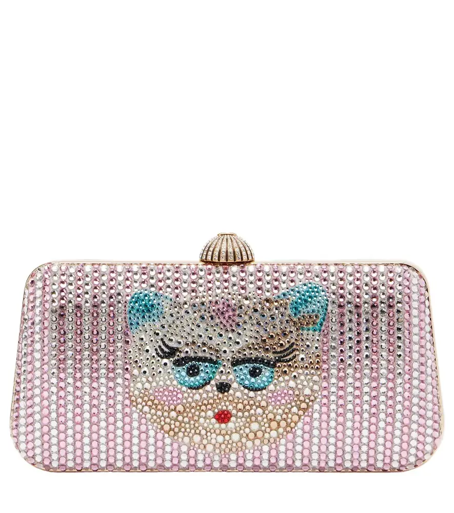 Valentino Garavani Carry Secrets embellished clutch