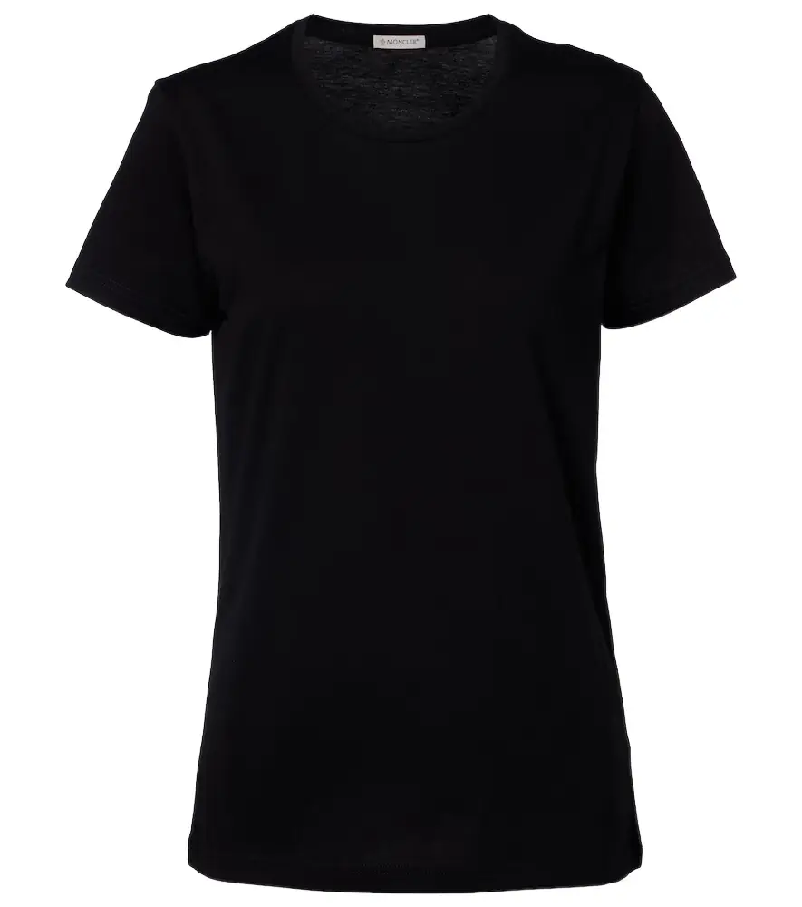 Moncler Logo cotton jersey T-shirt