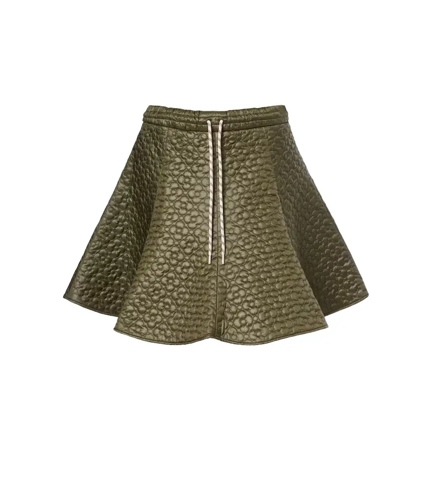 Moncler Floral miniskirt
