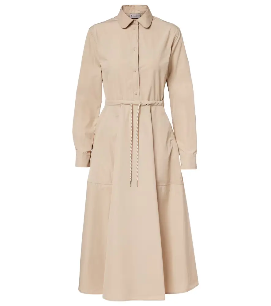 Moncler Poplin shirt dress