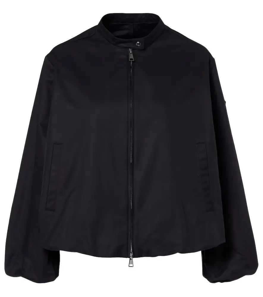 Moncler Gruissan cotton-blend bomber jacket