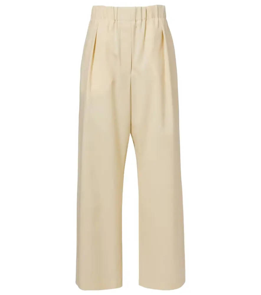 Jil Sander Wool wide-leg pants