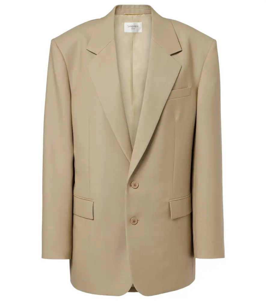 Saint Laurent Wool and silk blazer