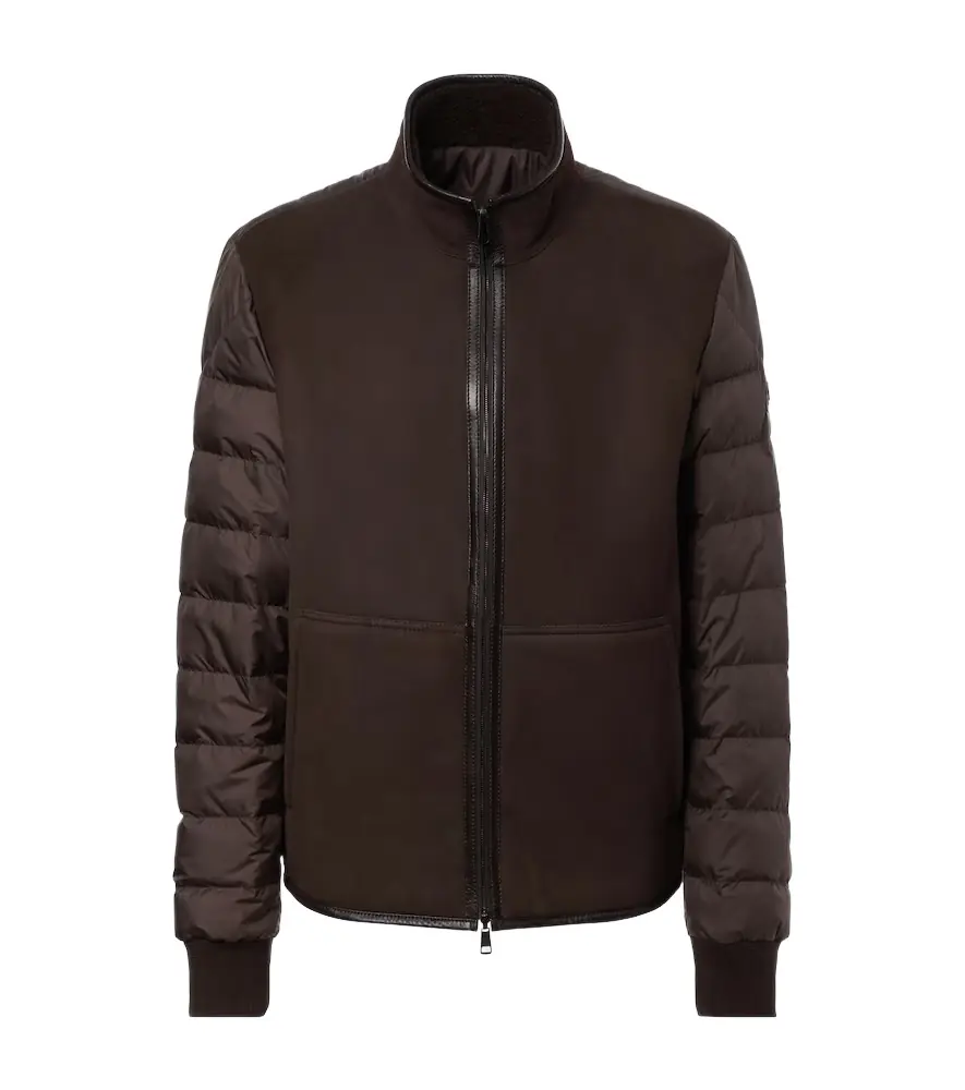 Moncler Reversible shearling down jacket