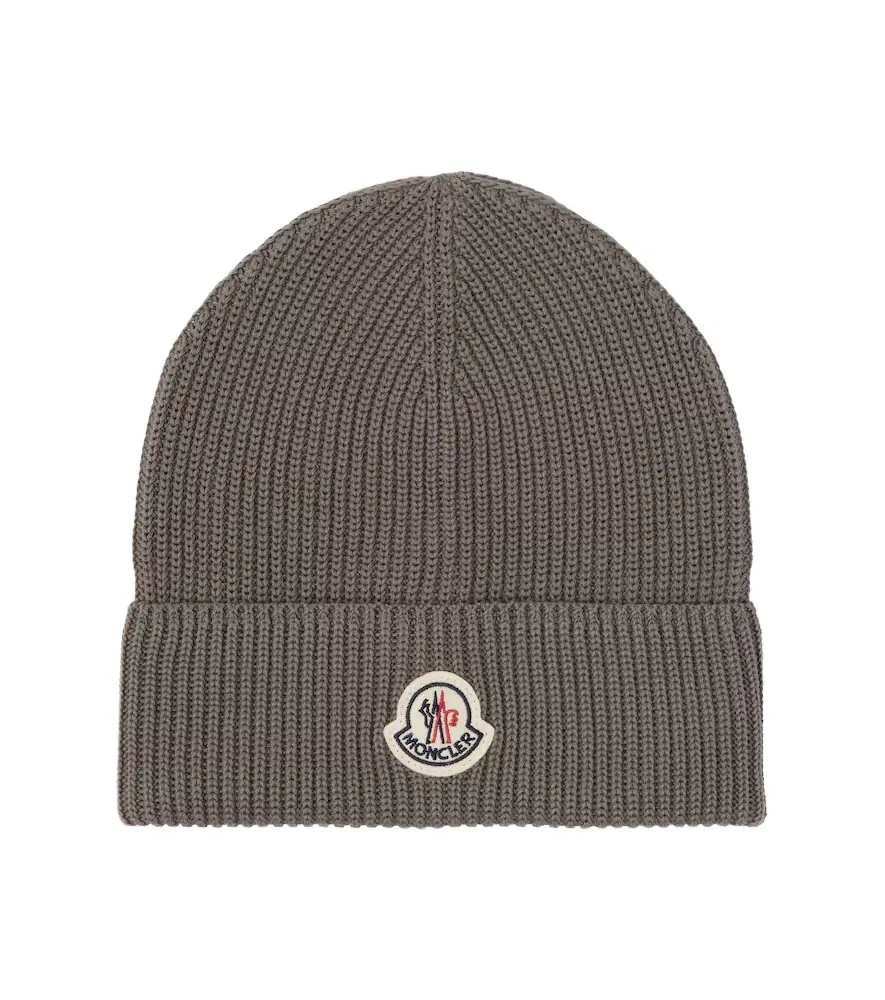 Moncler Archivio ribbed-knit cotton beanie
