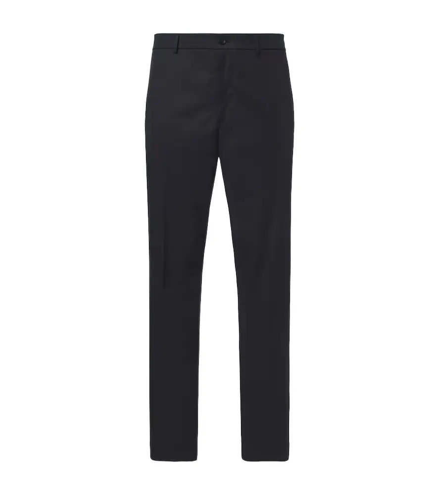 Moncler Cotton-blend straight pants