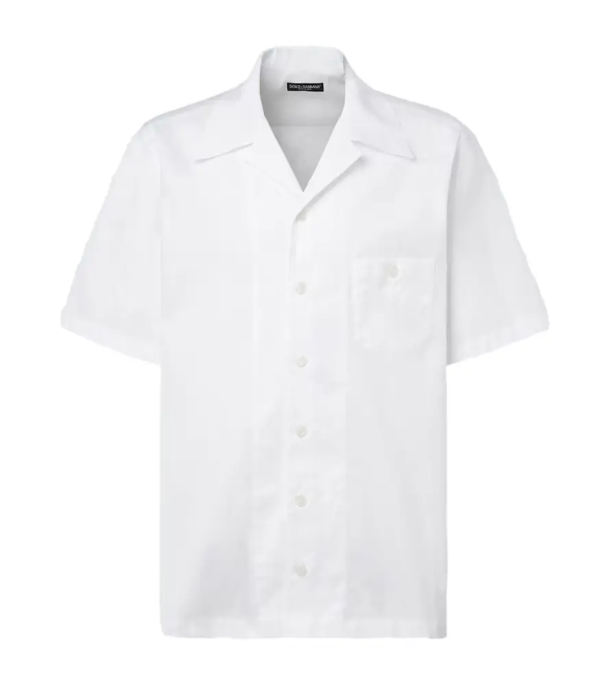 Dolce & Gabbana Cotton bowling shirt