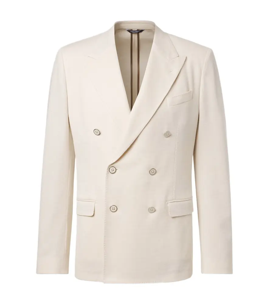 Dolce & Gabbana Taormina cotton jersey blazer
