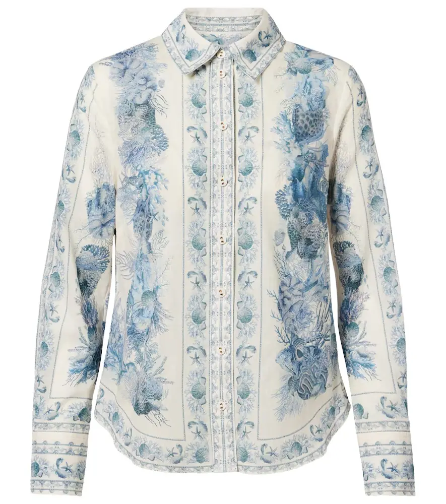 Zimmermann Wanderlust cotton shirt
