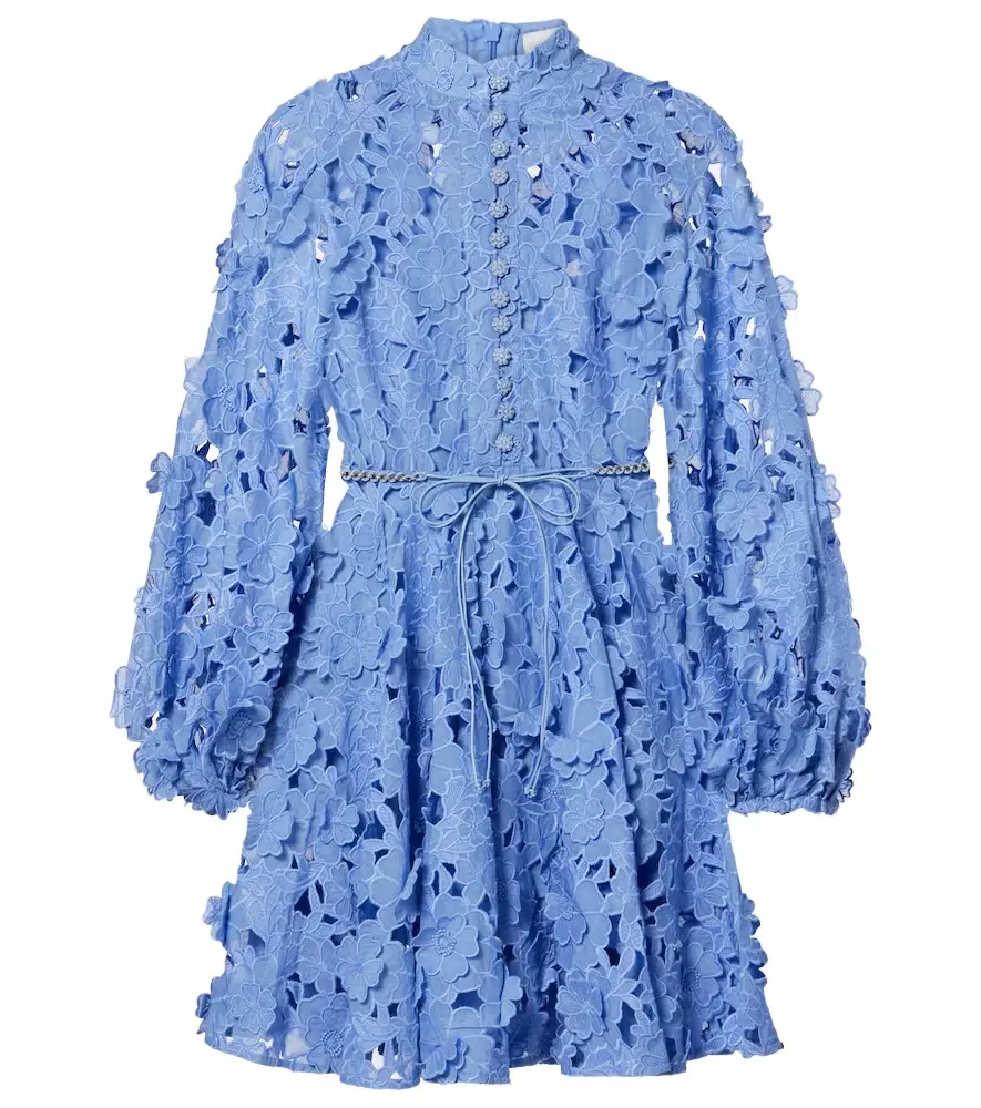 Zimmermann Patience floral cotton minidress