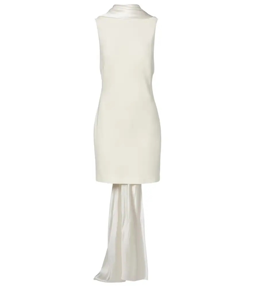 Danielle Frankel Bridal Mimi wool-blend minidress